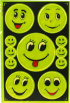Refleks-stickers, smiley