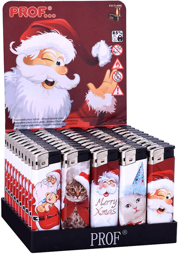 Lighter med julemotiver