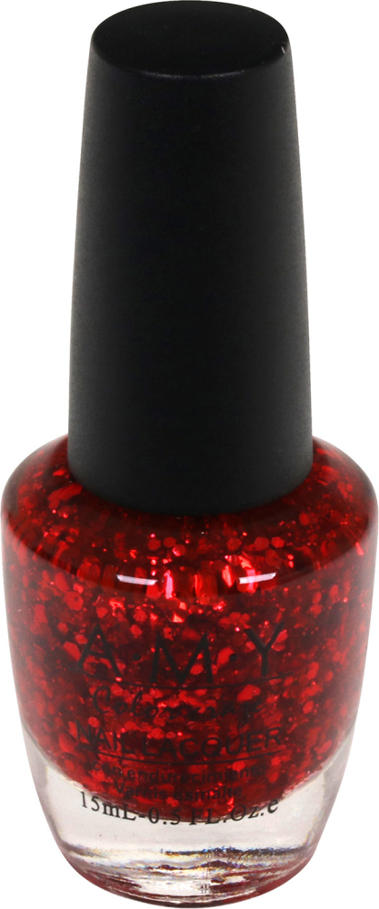 Neglelak rød glitter 2-07