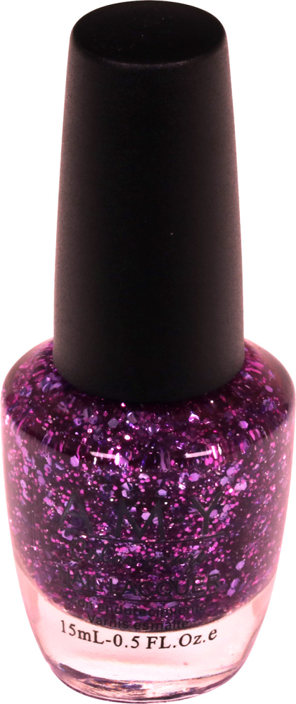 Neglelak lilla glitter 2-10