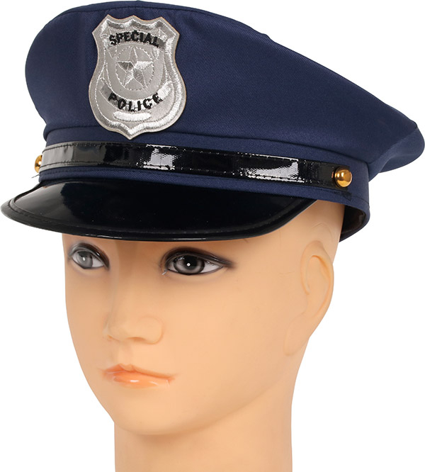 Politi hat, justerbar