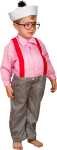 Onkel Reje kostume 3-4 år