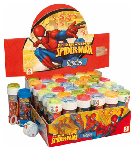 Spiderman sæbebobler