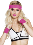Svedbånd 3-pak, neon pink