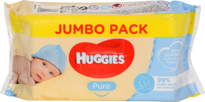 Huggies wipes Pure 72-pak
