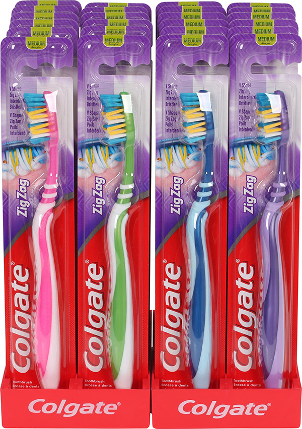 Colgate ZigZag tandbørste M