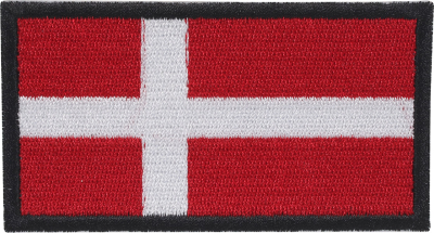 Sy/stryg på flag, Danmark