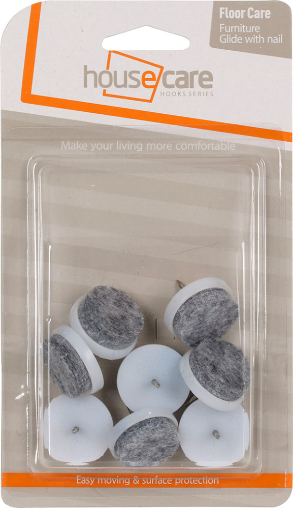 Glidesøm m/filt 24mm 8-pak