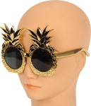 Ananas solbriller, guld
