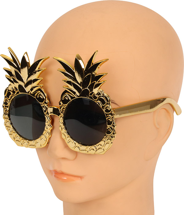 Ananas solbriller, guld