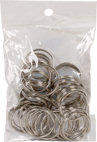 Nøgleringe 28 mm 40-pak