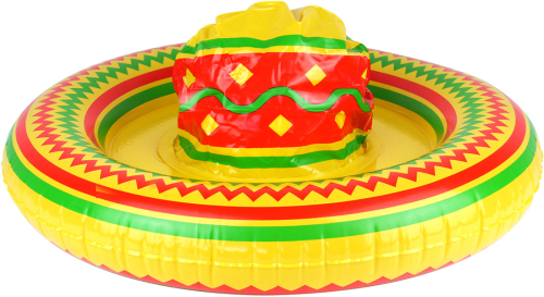 Oppustelig sombrero 53 cm