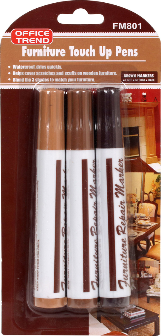 Møbel reparationspen 3-pak