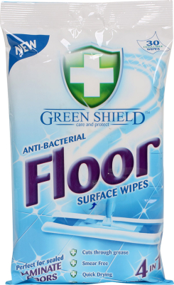 Gulv wipes anti-bakt. 30-pk