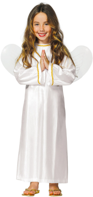 Lucia/engel kostume 5-6 år