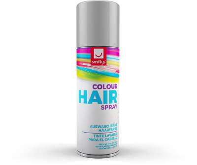 Hårfarve spray sølv