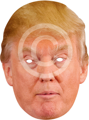 Donald Trump papmaske