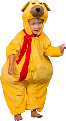 Bamse kostume 3-4 år