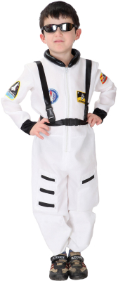 Astronaut kostume 130-140cm