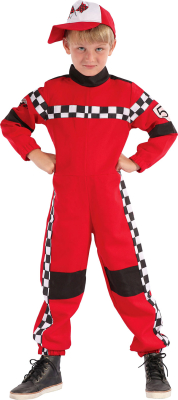 Racerkører kostume 7-9 år