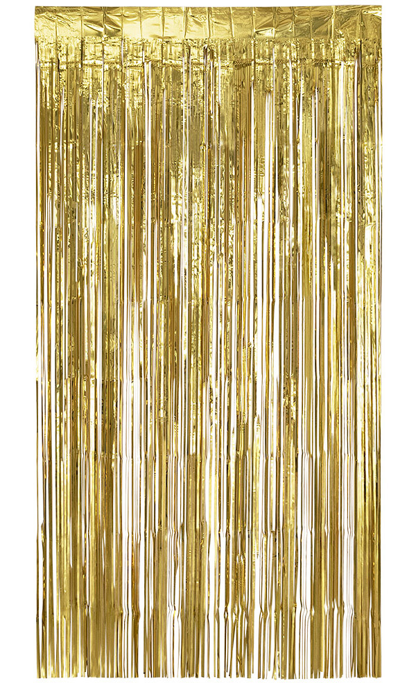 Dørgardin lametta, guld