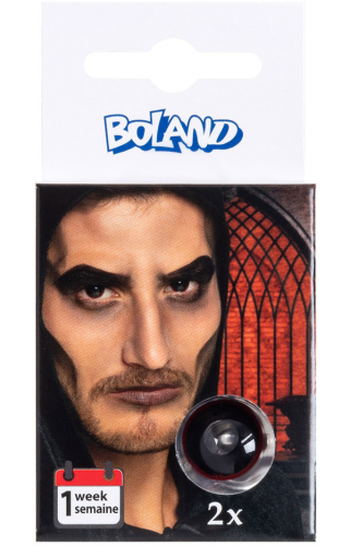 Demon linser sort 1-uges