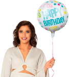 Folieballon Happy Birthday