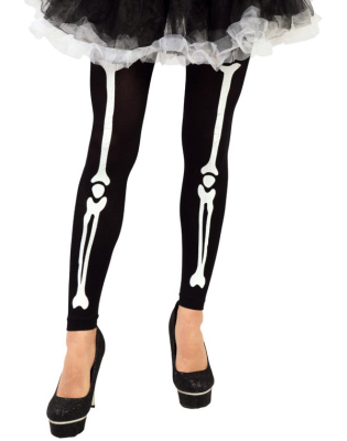 Skelet leggings, one size