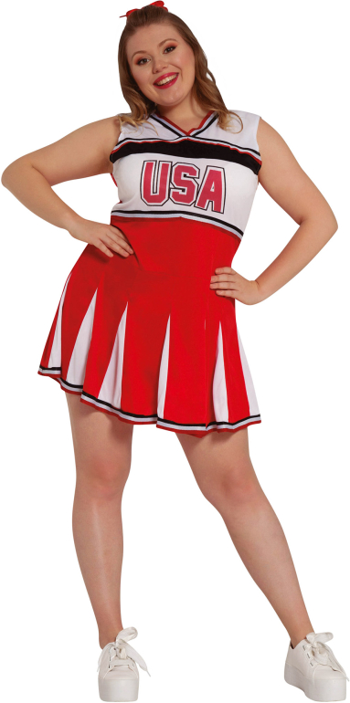 syreindhold Regan Kinematik Cheerleader kostume XL, kun 245,- hos Billig-Billy. Mere for pengene. Basta!