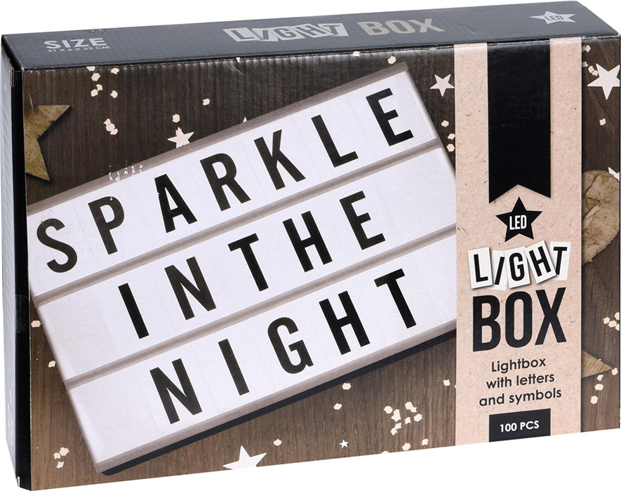 LED Light Box 30x22 cm