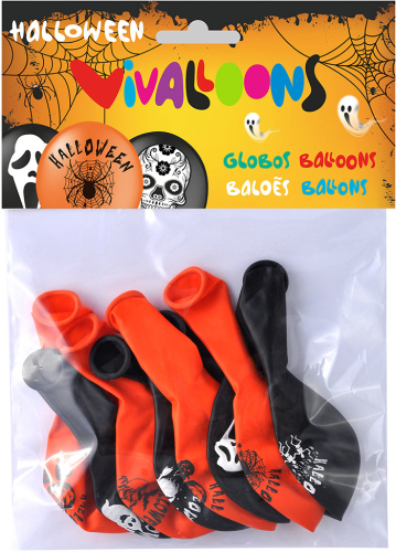 Halloween balloner 8-pak
