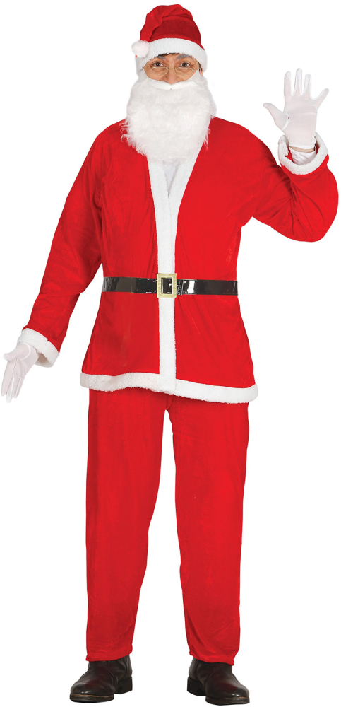 Julemandskostume med 5 dele
