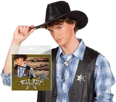 Cowboy-kæde og stjerne