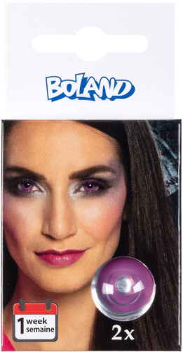 Gothic linser lilla 1-uges