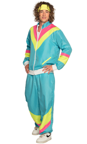 Campinghabit 80er blå, L