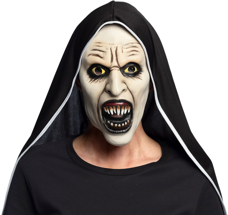 Uhyggelig nonne maske
