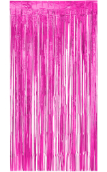 Dørgardin lametta, pink