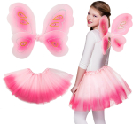 Sommerfugl vinger og skørt