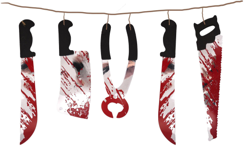 Guirlande m/blodigt værktøj