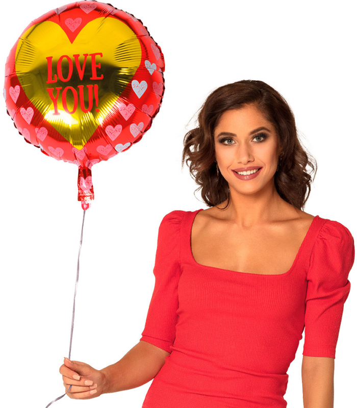 Folieballon Love You 45 cm
