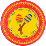 Fiesta tallerkener 10-pak