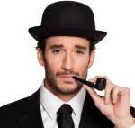 Falsk pibe 14 cm, sort