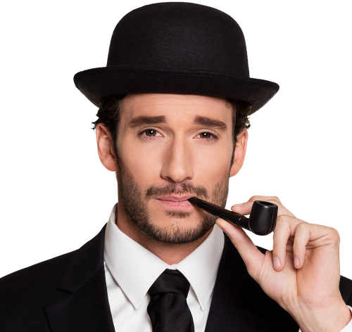 Falsk pibe 14 cm, sort