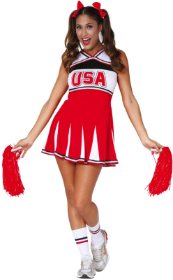 Cheerleader kostume M/38-40