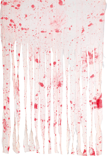 Blodigt gardin 115x150 cm