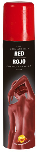 Krop/hår spray rød