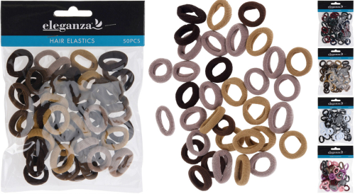 Hårelastikker 50-pak