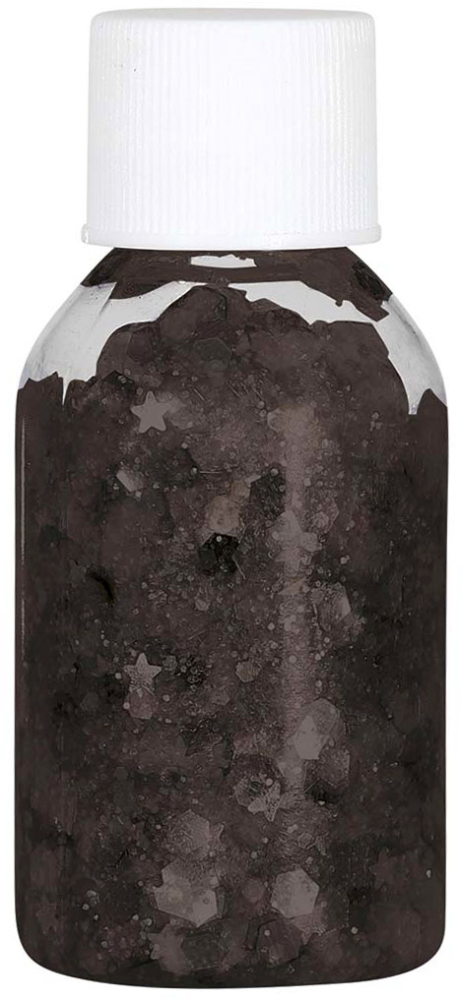 Glitter gel 20 g, sort