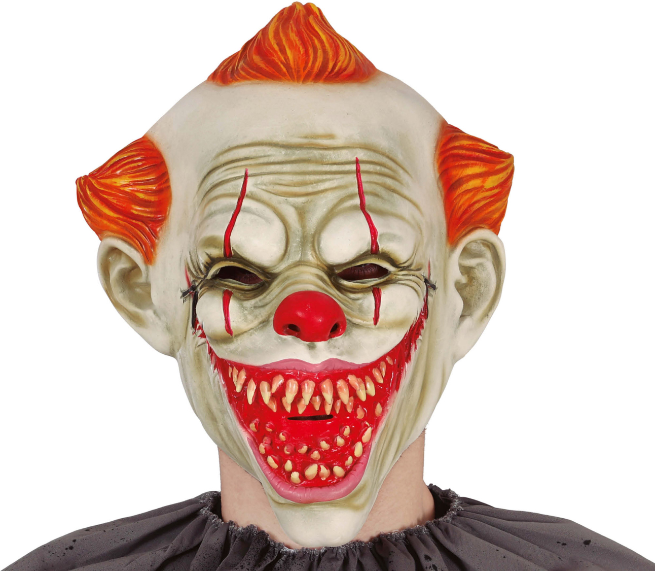 Dræber klovn maske, latex