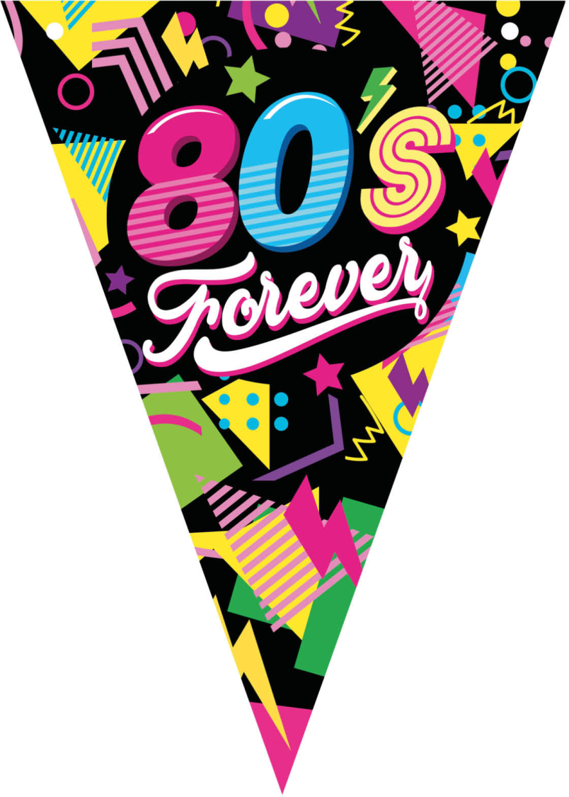 80's Forever guirlande 3 m